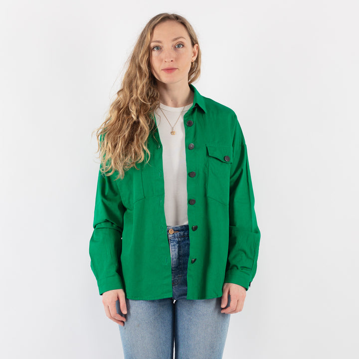 Vintage 90's Women Work in Green