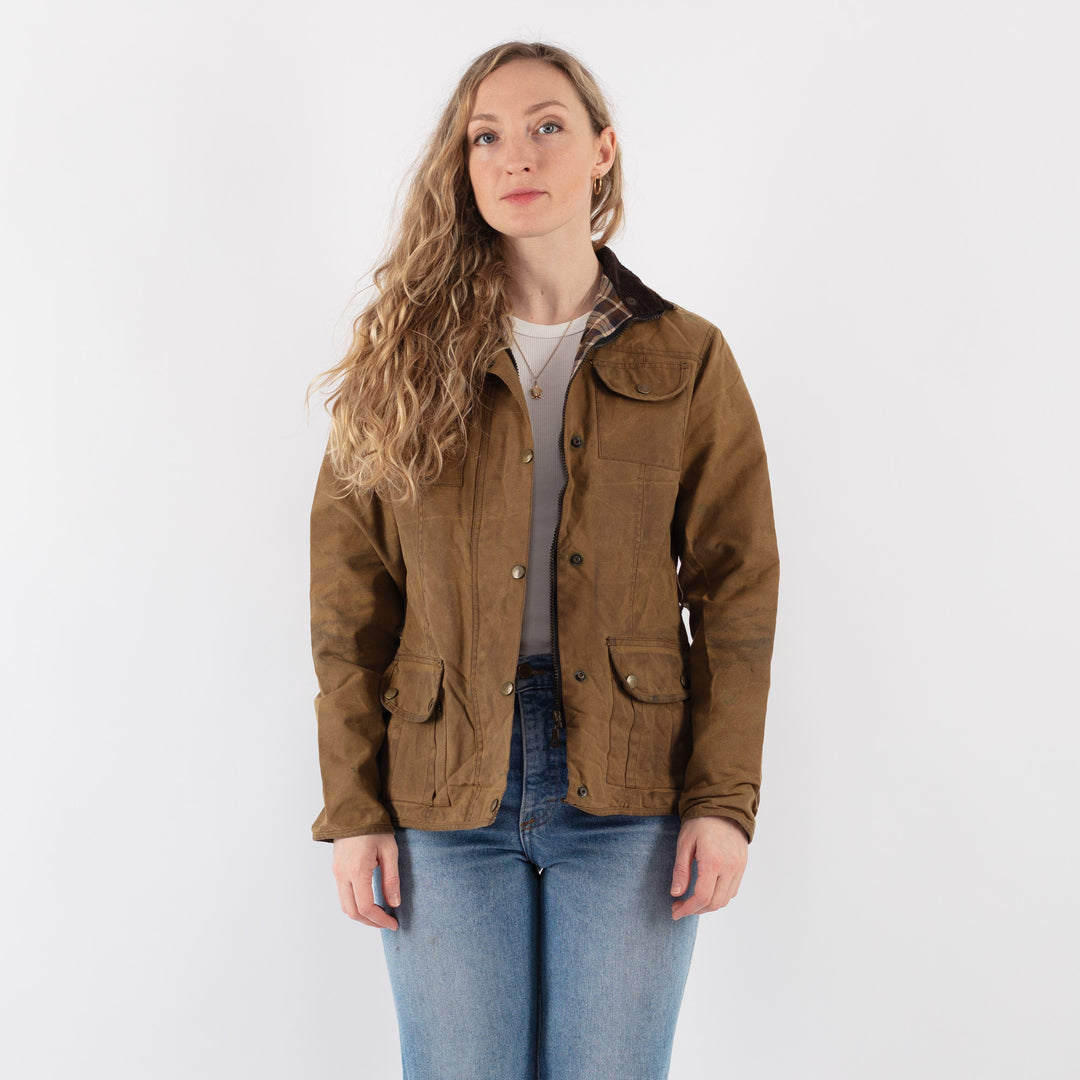 Vintage 90's Women Jacket in Brown