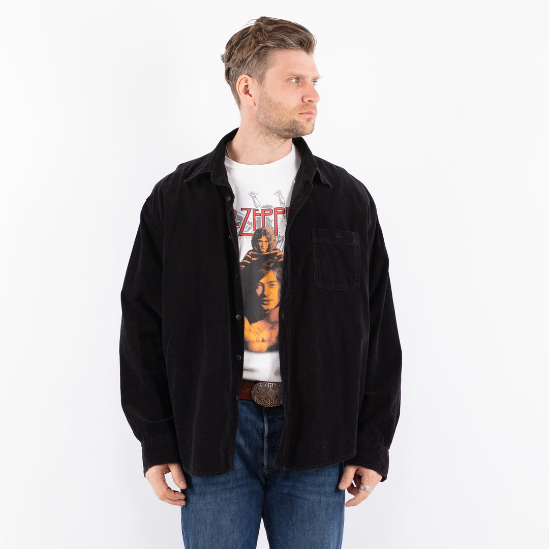 Vintage 90's Men Shirt in BlackZ1476