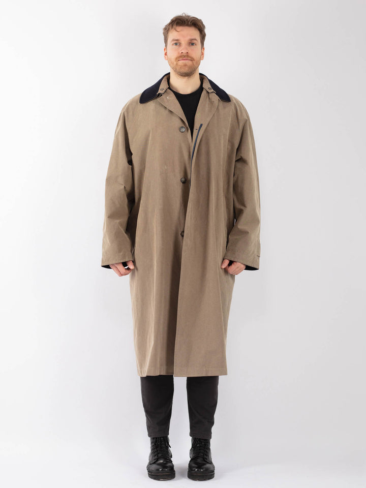 Vintage 00's Men Mac in BeigeZ1252