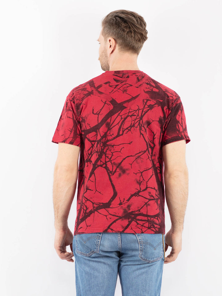 Vintage 00's Men T-Shirt in RedZ1351
