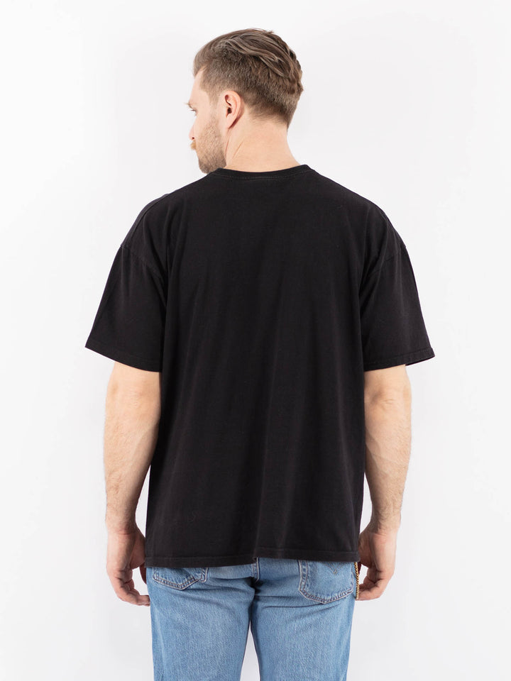 Vintage 00's Men T-Shirt in BlackZ1352