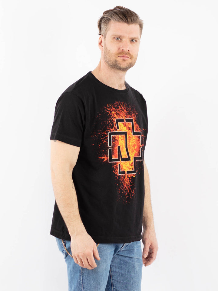 Vintage 00's Men T-Shirt in BlackZ1356