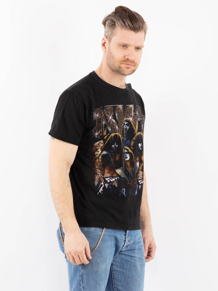 Vintage 00's Men T-Shirt in BlackZ1358