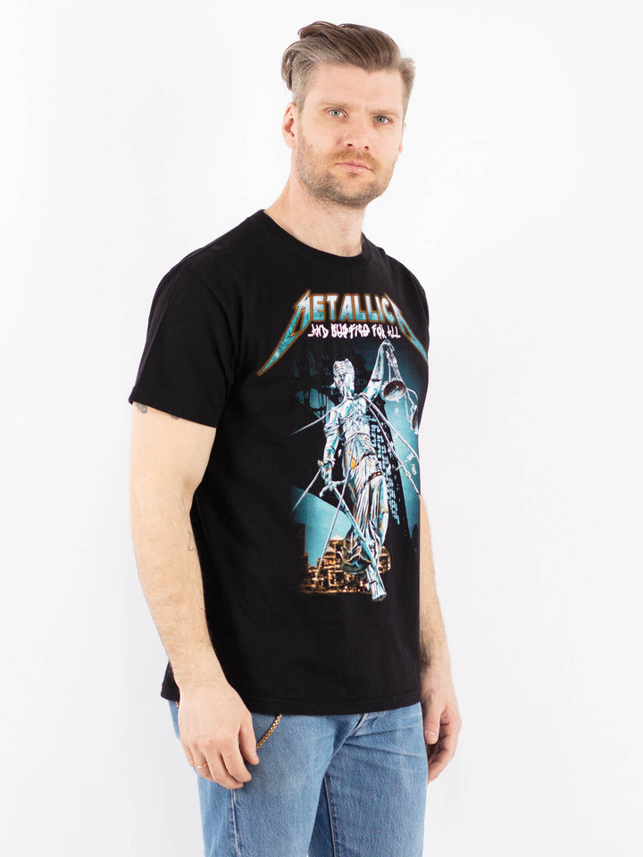 Vintage 00's Men T-Shirt in BlackZ1359