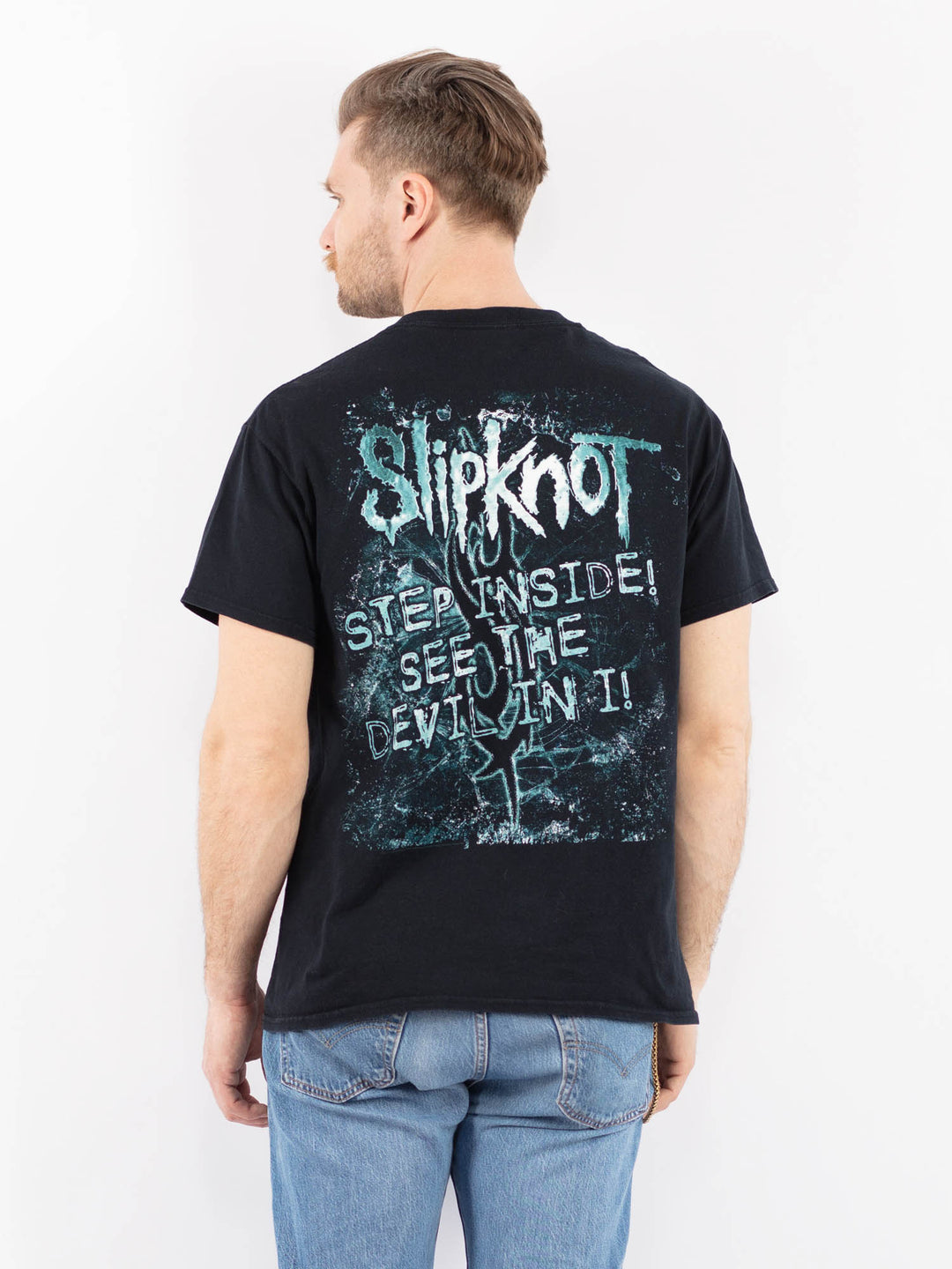 Vintage 00's Men T-Shirt in BlueZ1373