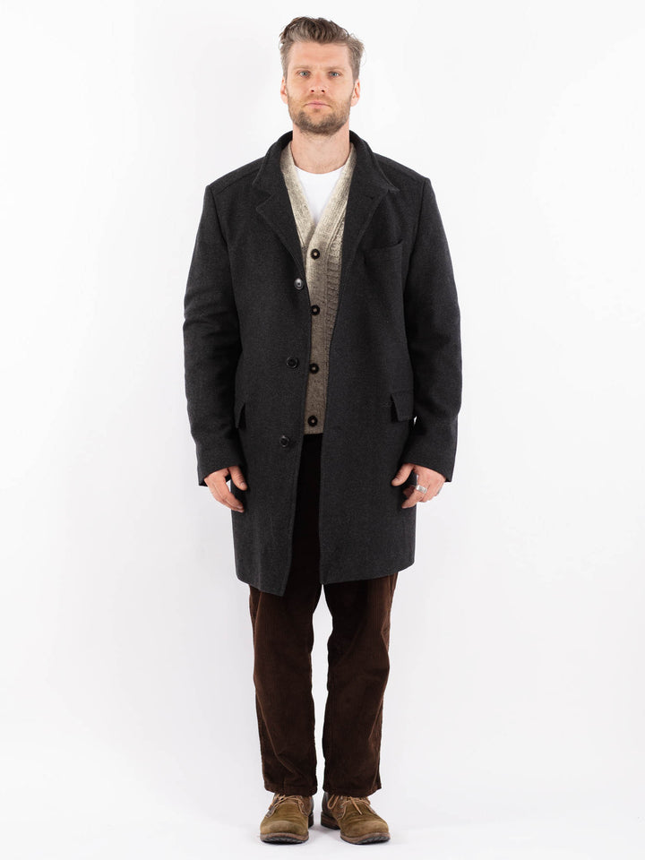 Vintage 00's Men Trench Coat in GrayZ1624
