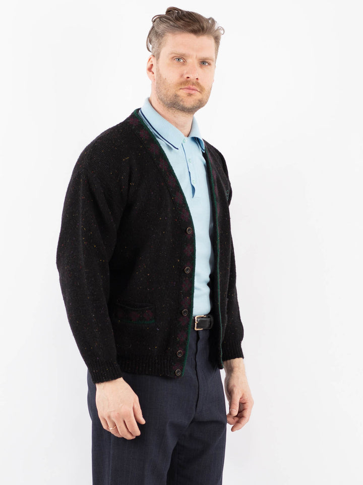 Vintage 70's Men Cardigan in MultiZ1388