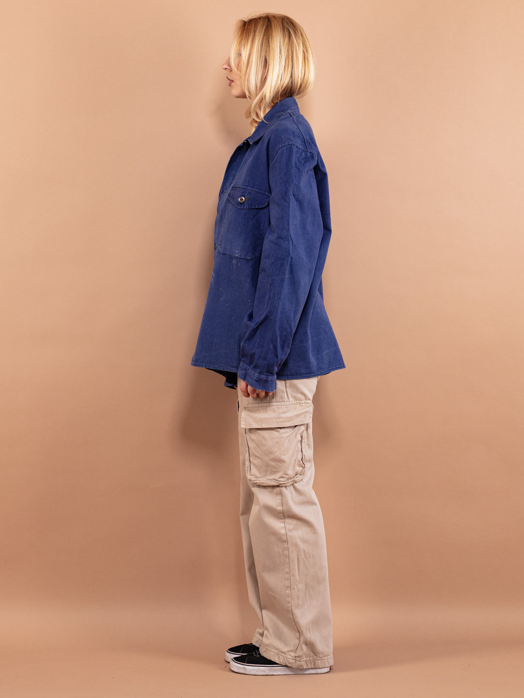Vintage 70's Women Distressed Work Jacket - NorthernGrip