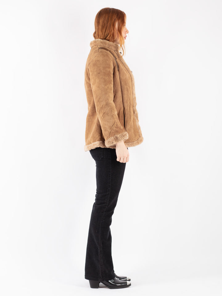 Vintage 70's Women Jacket in Beige