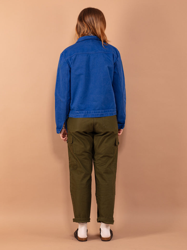 Vintage 80's Women Distressed Work Jacket - NorthernGrip