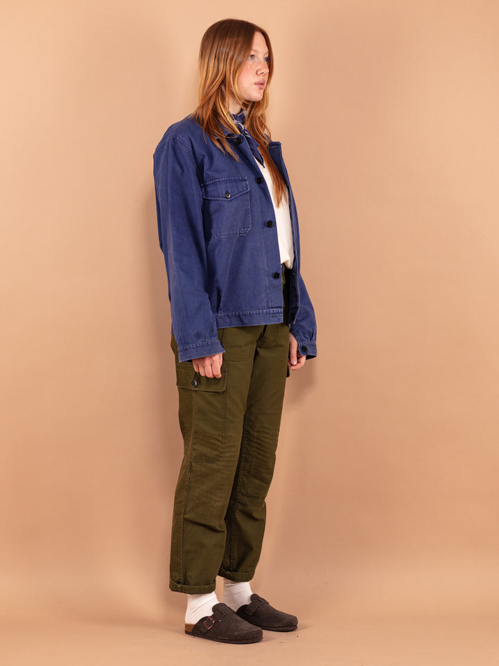 Vintage 80's Women Cropped Work Jacket - NorthernGrip