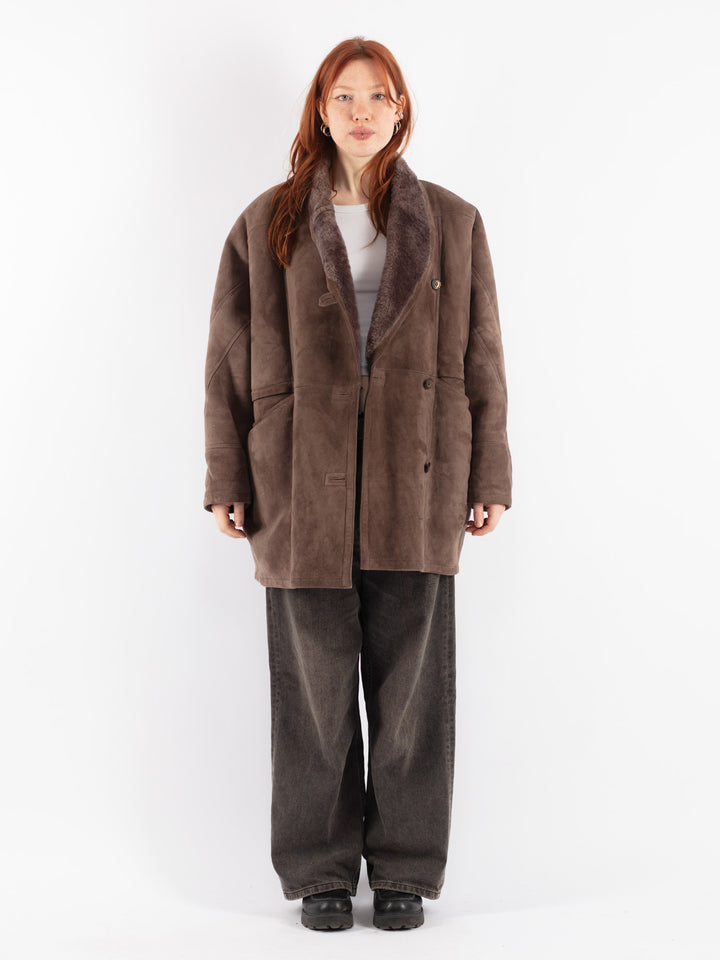 Vintage 80's Women Sheepskin in