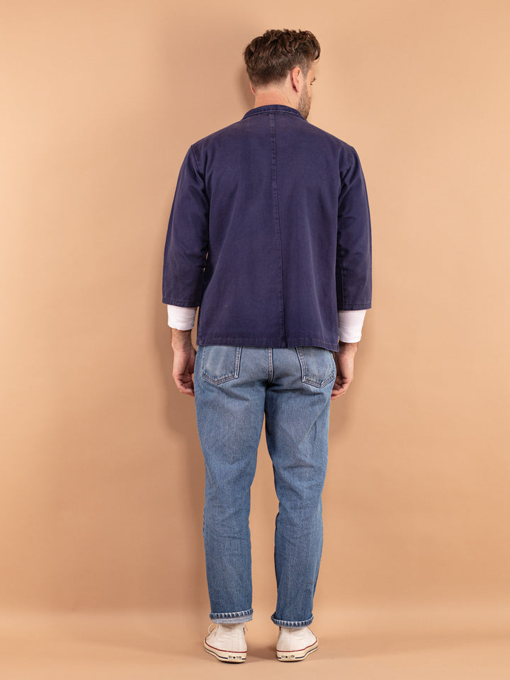 Vintage 90's Distressed Italian Chore Jacket - NorthernGrip
