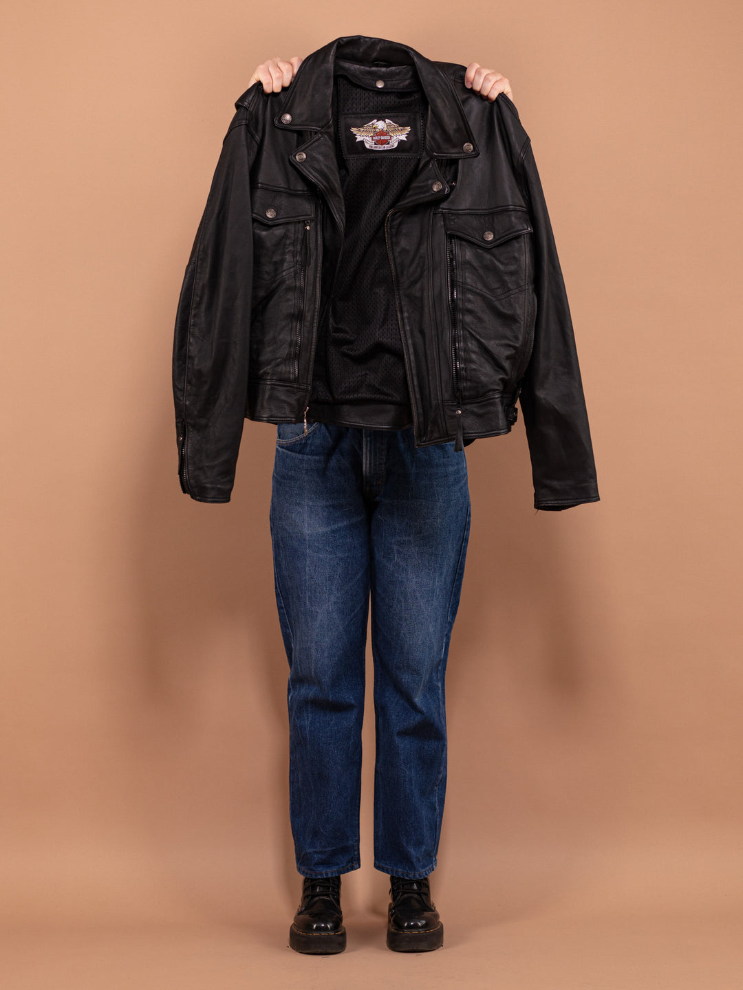 Vintage 90's Women Harley Davidson Leather Jacket - NorthernGrip