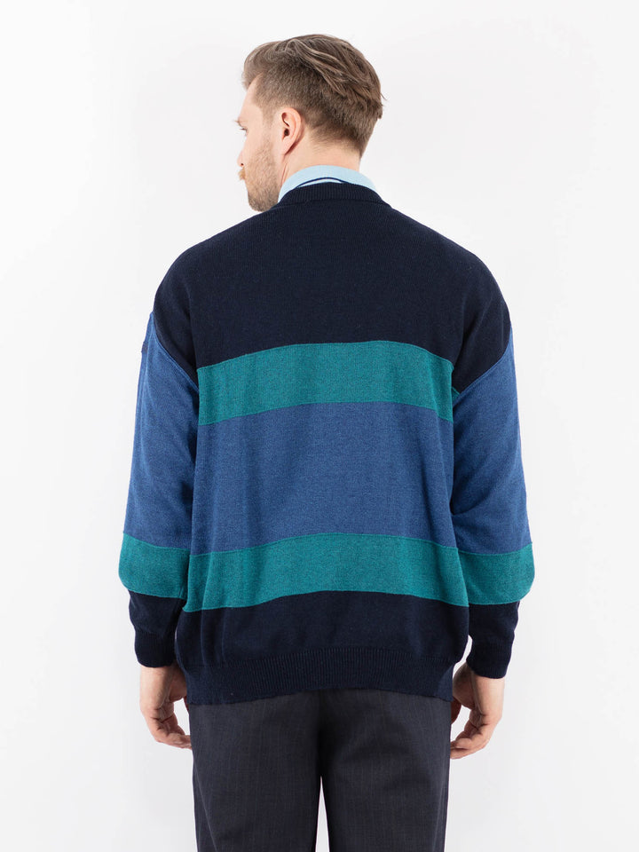 Vintage 90's Men Cardigan in BlueZ1384