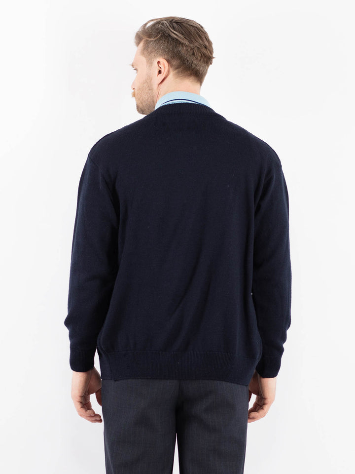 Vintage 90's Men Cardigan in BlueZ1390