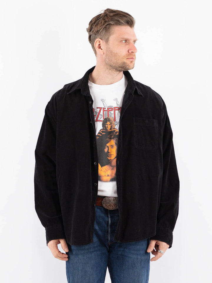 Vintage 90's Men Shirt in BlackZ1476