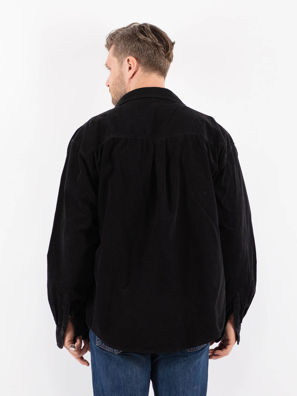 Vintage 90's Men Shirt in BlackZ1476