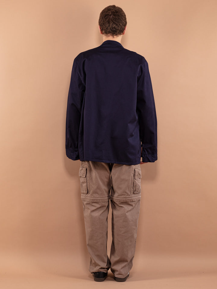 Vintage 90's Men Italian Work Shirt - NorthernGrip
