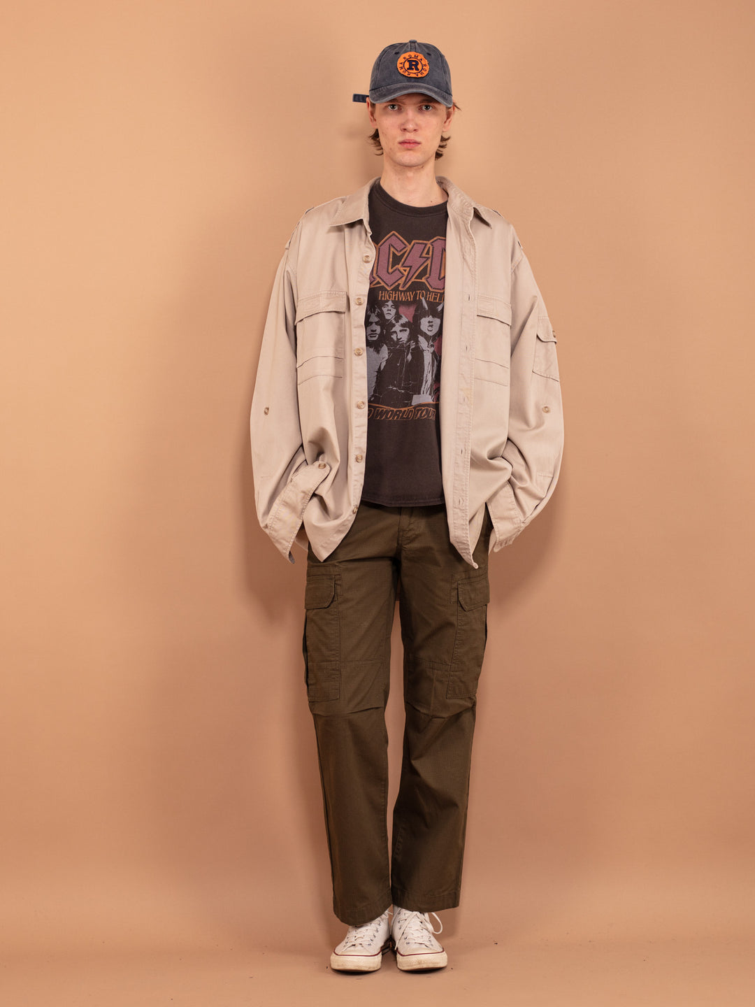 Vintage 90's Men Long Sleeve Shirt - NorthernGrip