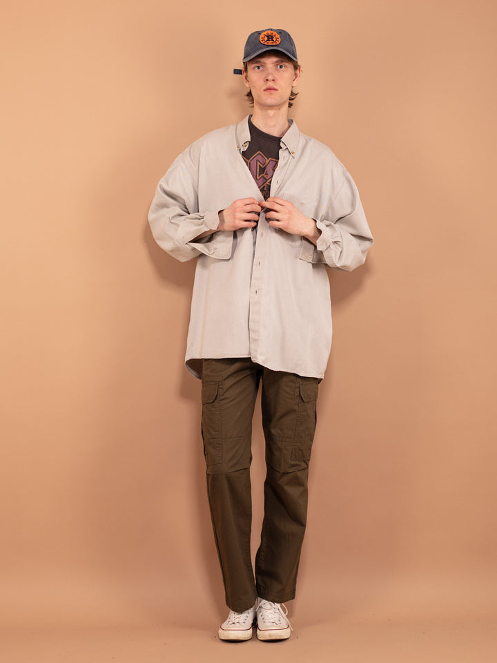 Vintage 90's Men Long Sleeve Shirt - NorthernGrip