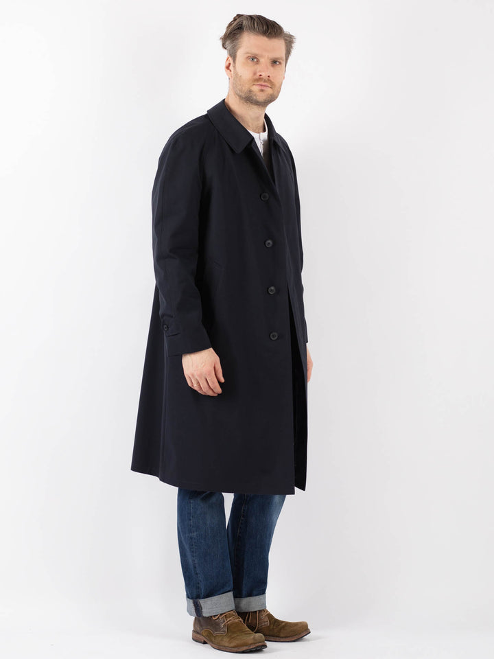 Vintage 90's Men Mac Coat in BlueZ1231