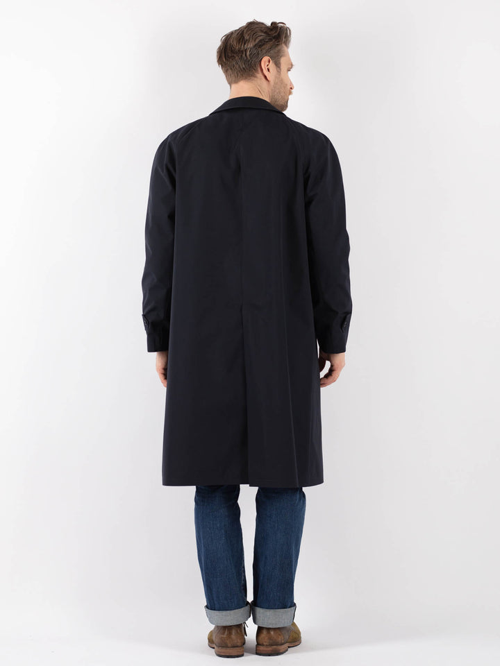 Vintage 90's Men Mac Coat in BlueZ1231