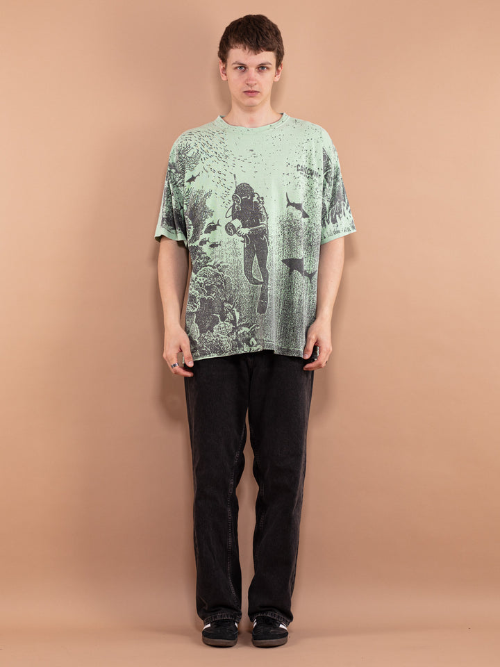 Vintage 90's Men Single Stitch T-shirt - NorthernGrip