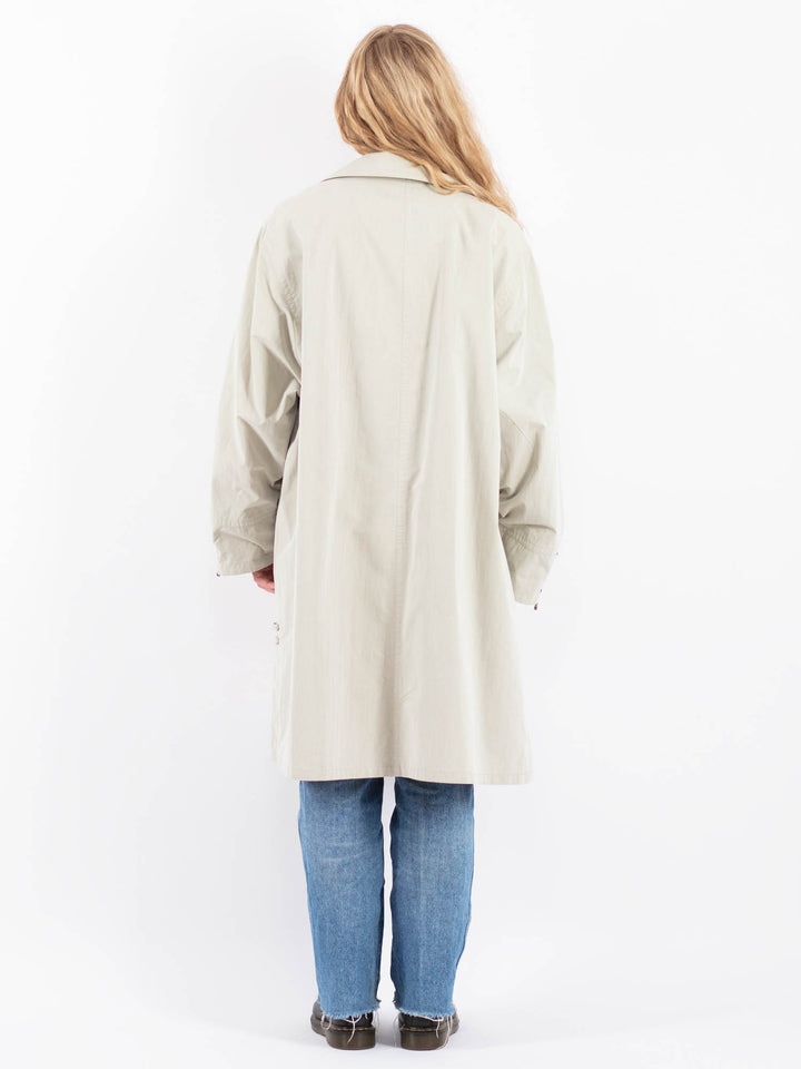 Vintage 90's Women Mac Coat in BeigeV9440