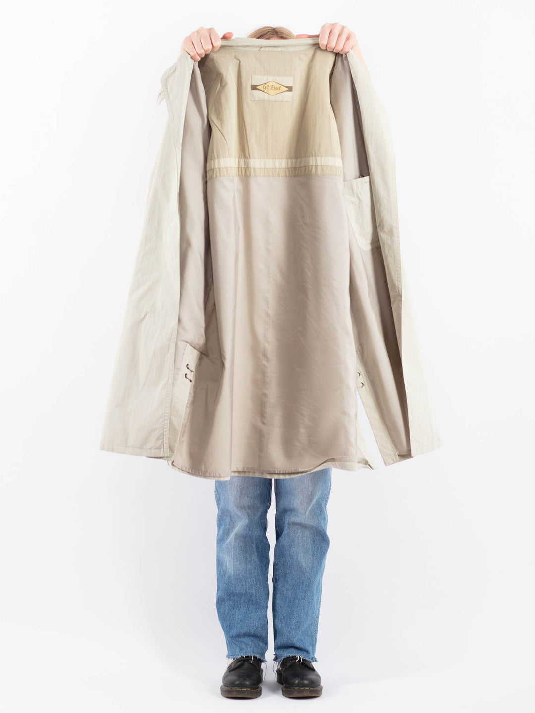 Vintage 90's Women Mac Coat in BeigeV9440