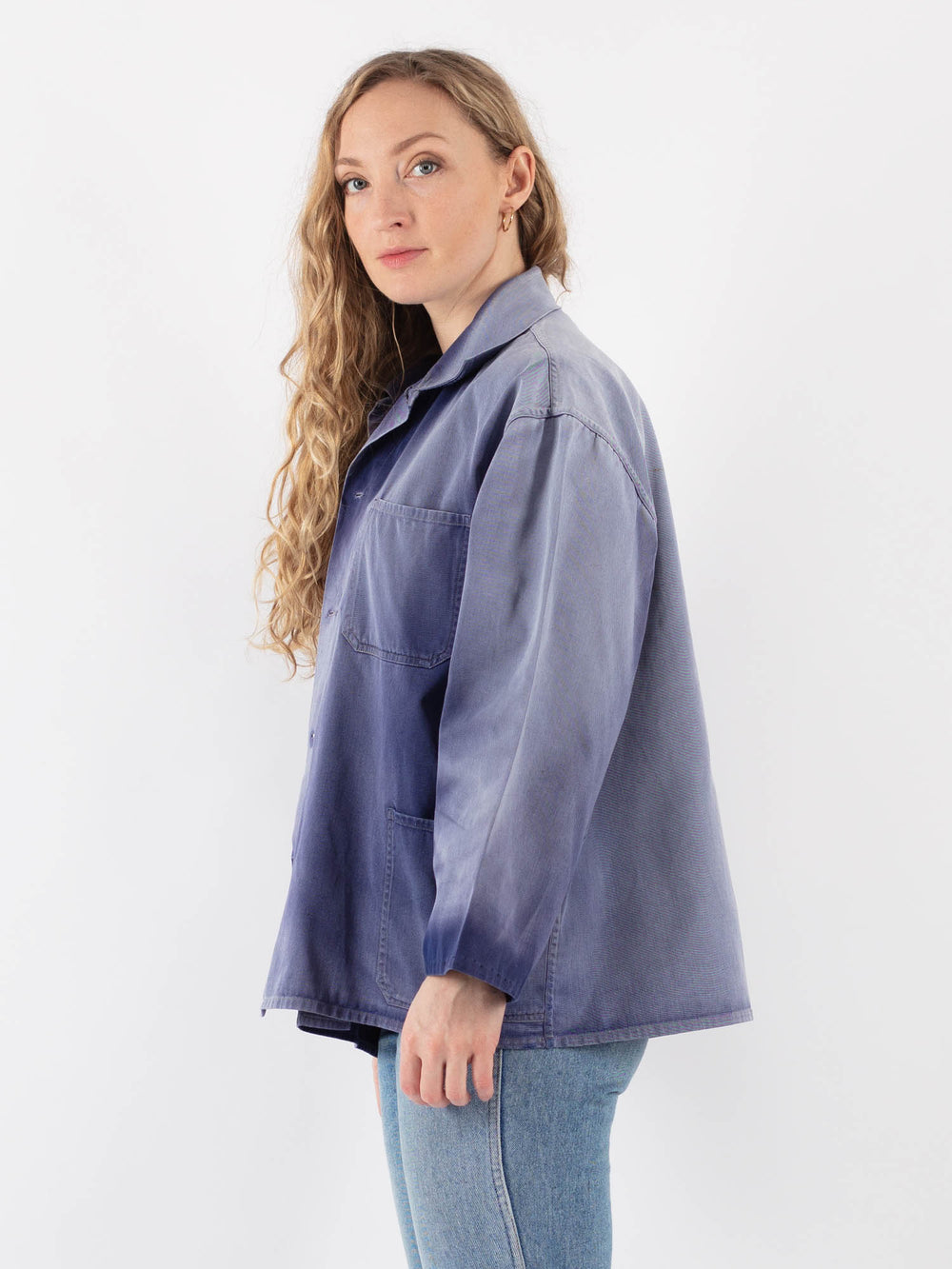 Vintage 90's Women Work in Blue