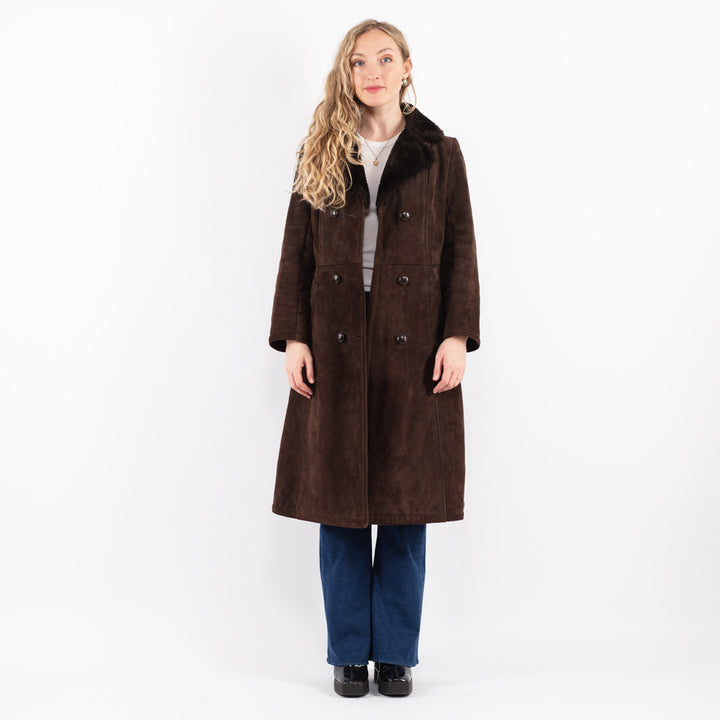 Vintage 70's Women Sheepskin Coat in