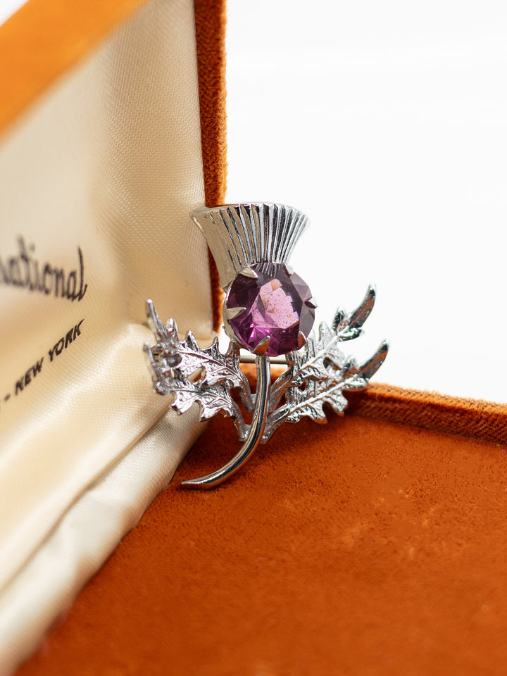 Vintage 60's Brooch in Silver