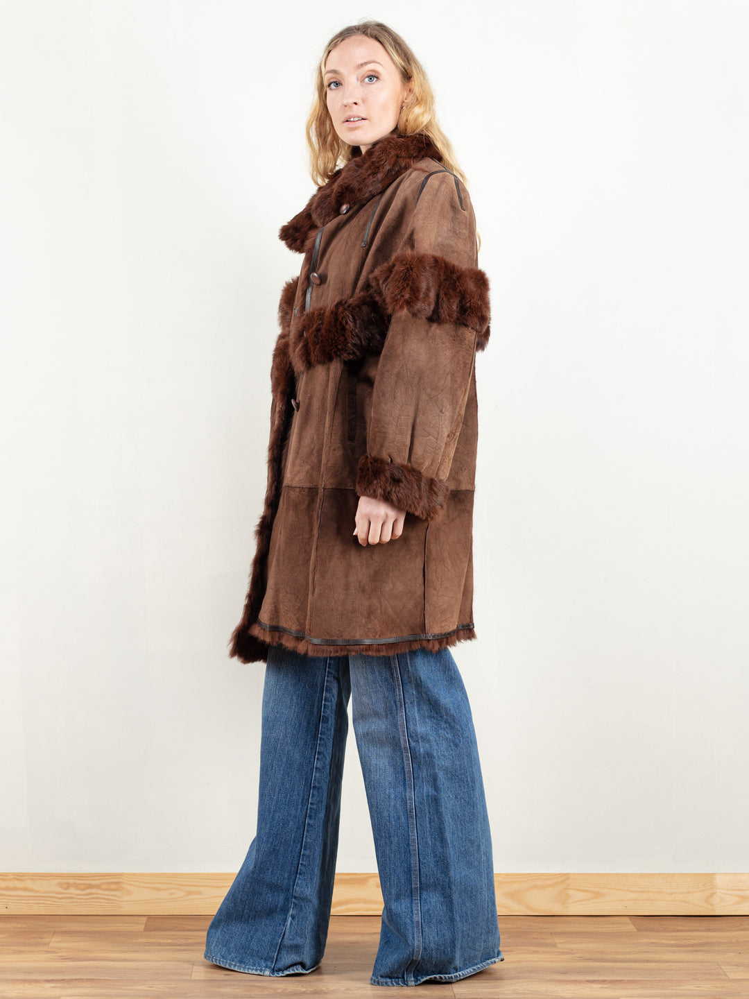 Vintage 70's Real Fur Women Coat - NorthernGrip