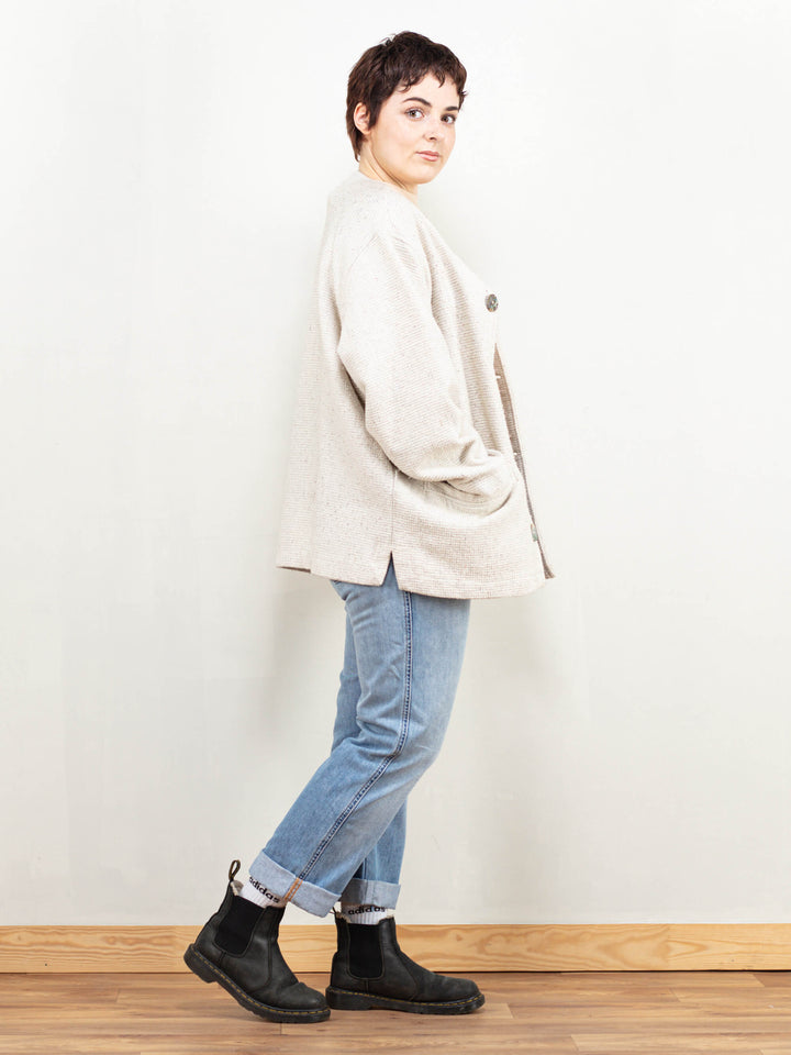 Vintage 90's Women Woven Blazer - NorthernGrip