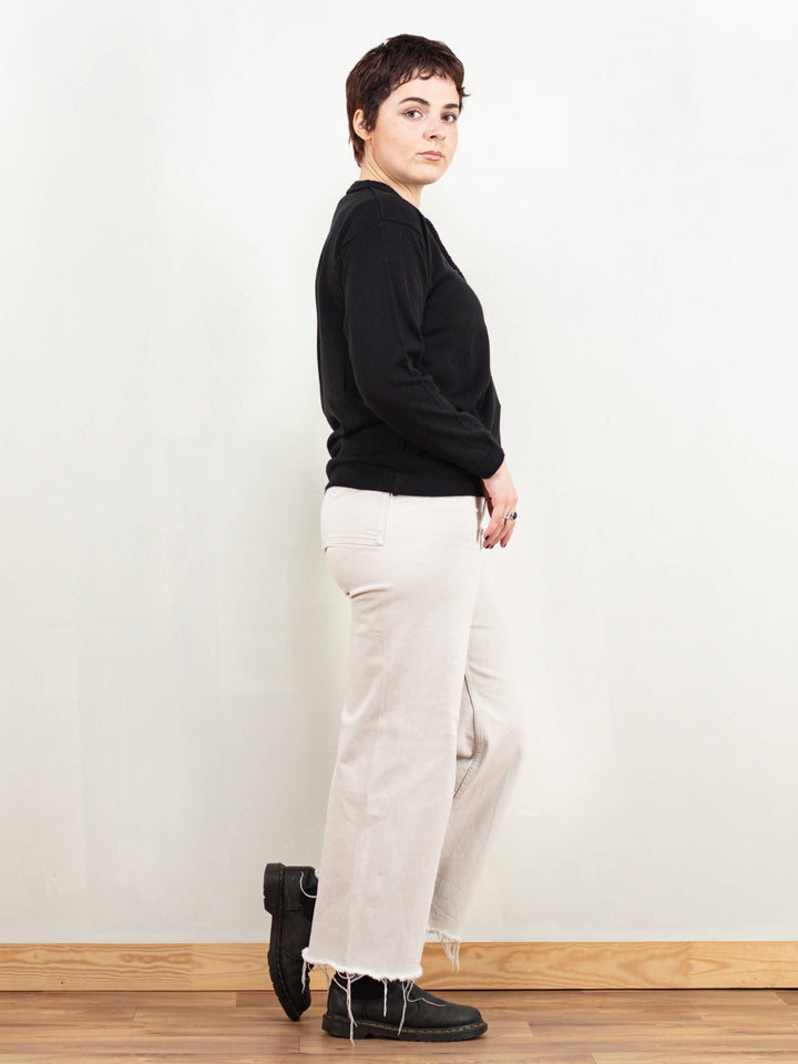 Vintage 70's Women Wool Blend Sweater - NorthernGrip