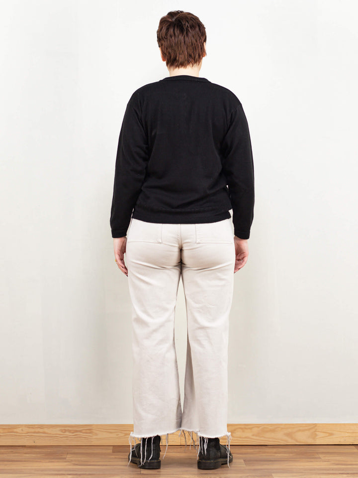 Vintage 70's Women Wool Blend Sweater - NorthernGrip