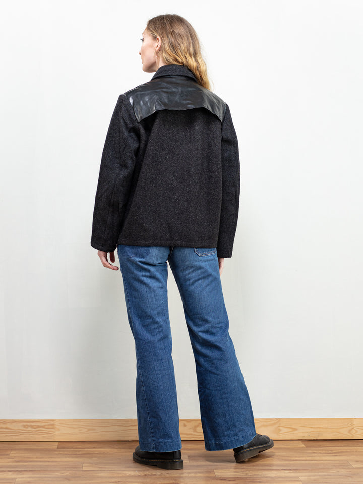 Vintage 70's Women Wool Blend Jacket - NorthernGrip