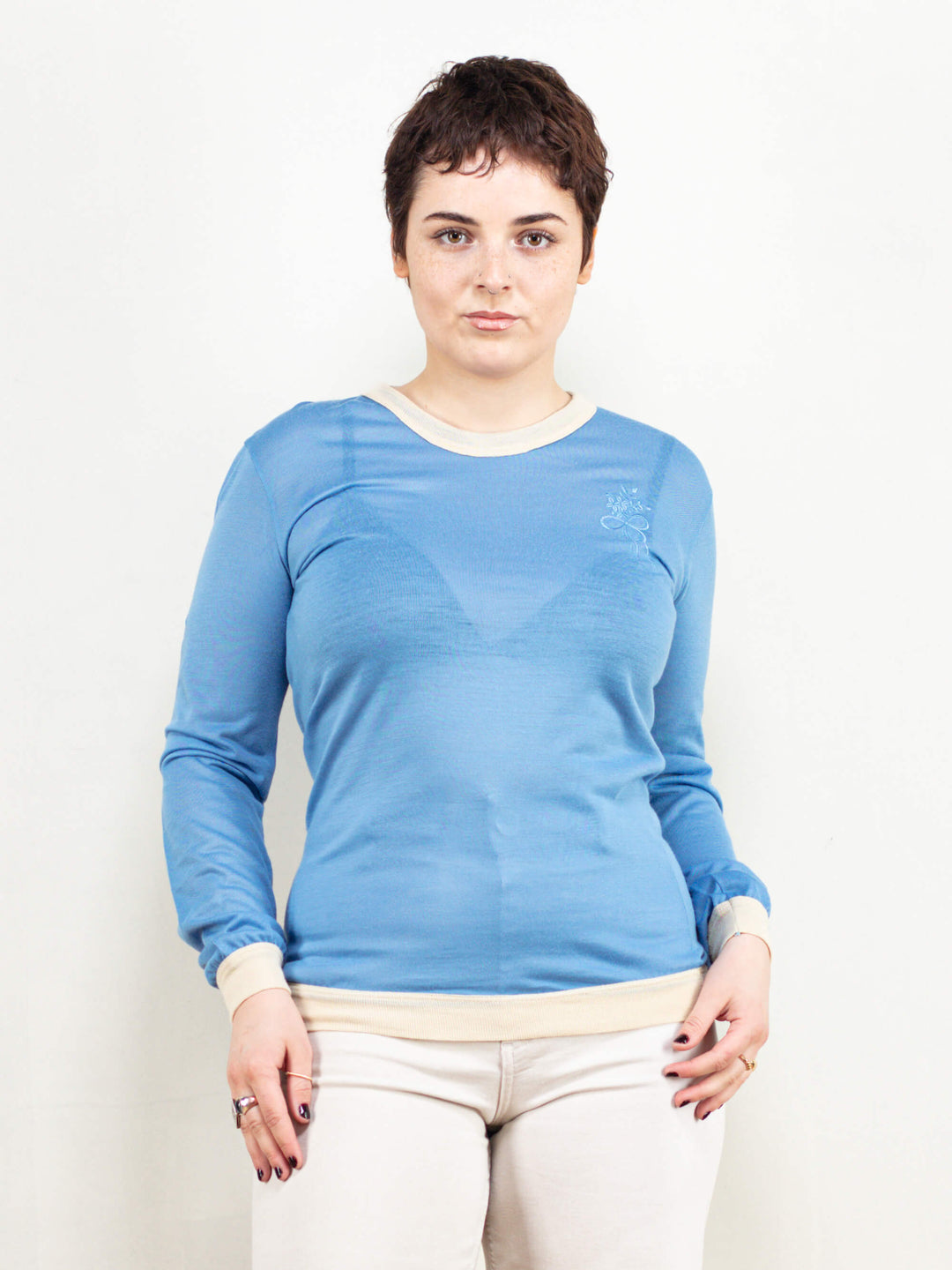Vintage 70's Women Long Sleeve Top - NorthernGrip