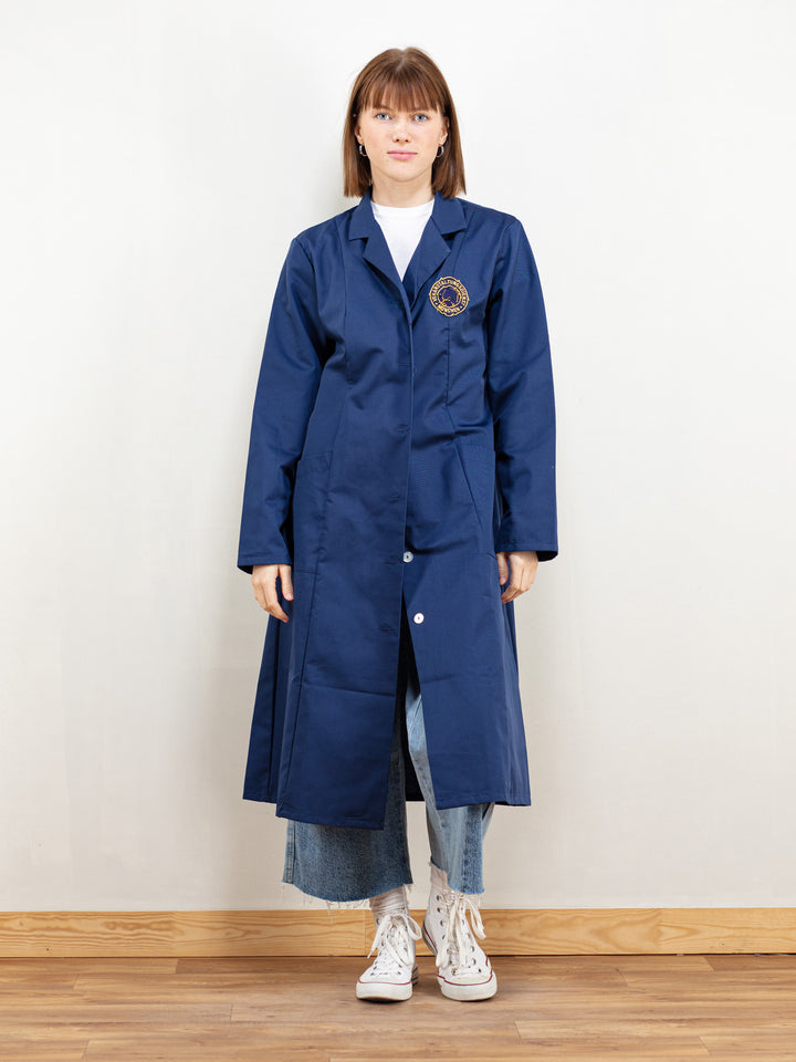 Vintage 90's Women Blue Chore Coat - NorthernGrip