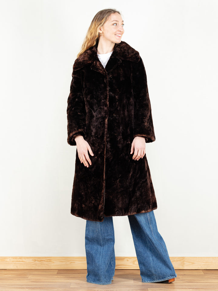 Vintage 70's Women Fur Coat - NorthernGrip