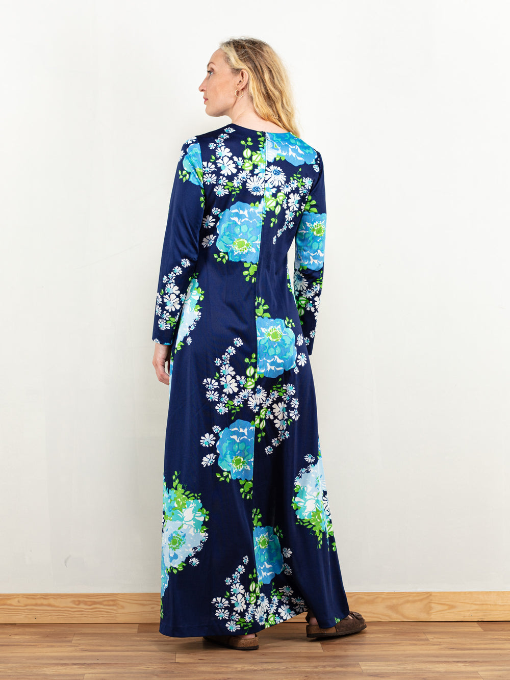 Vintage 70's Women Maxi Dress - NorthernGrip