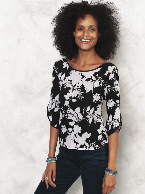Vintage Floral Mesh Women Blouse - NorthernGrip