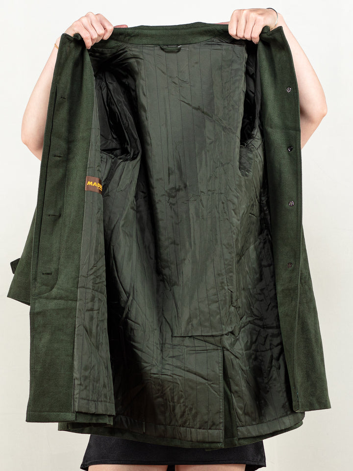 Vintage Women 70's Faux Suede Coat - NorthernGrip