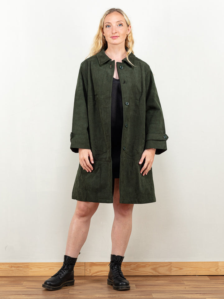Vintage Women 70's Faux Suede Coat - NorthernGrip