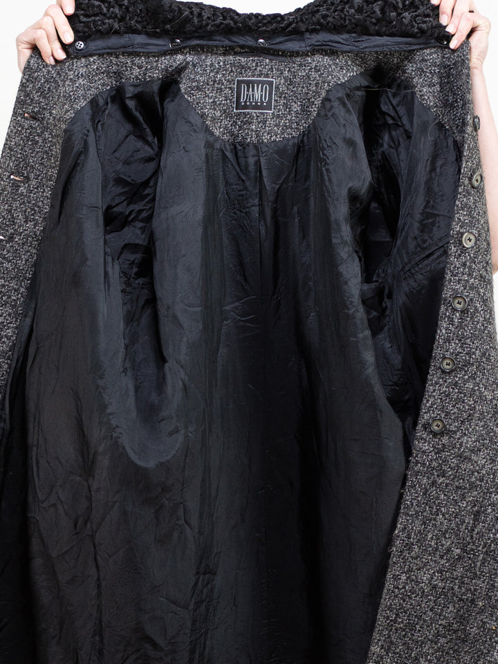 Vintage 80's Women Wool Blend Coat - NorthernGrip