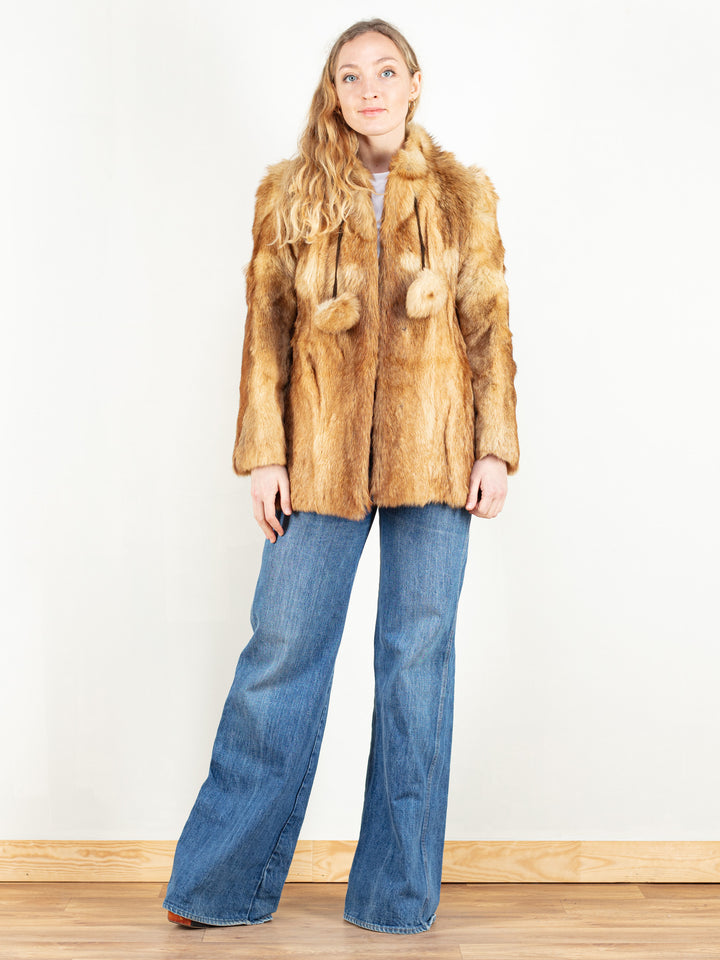 Vintage 70's Real Fur Coat - NorthernGrip