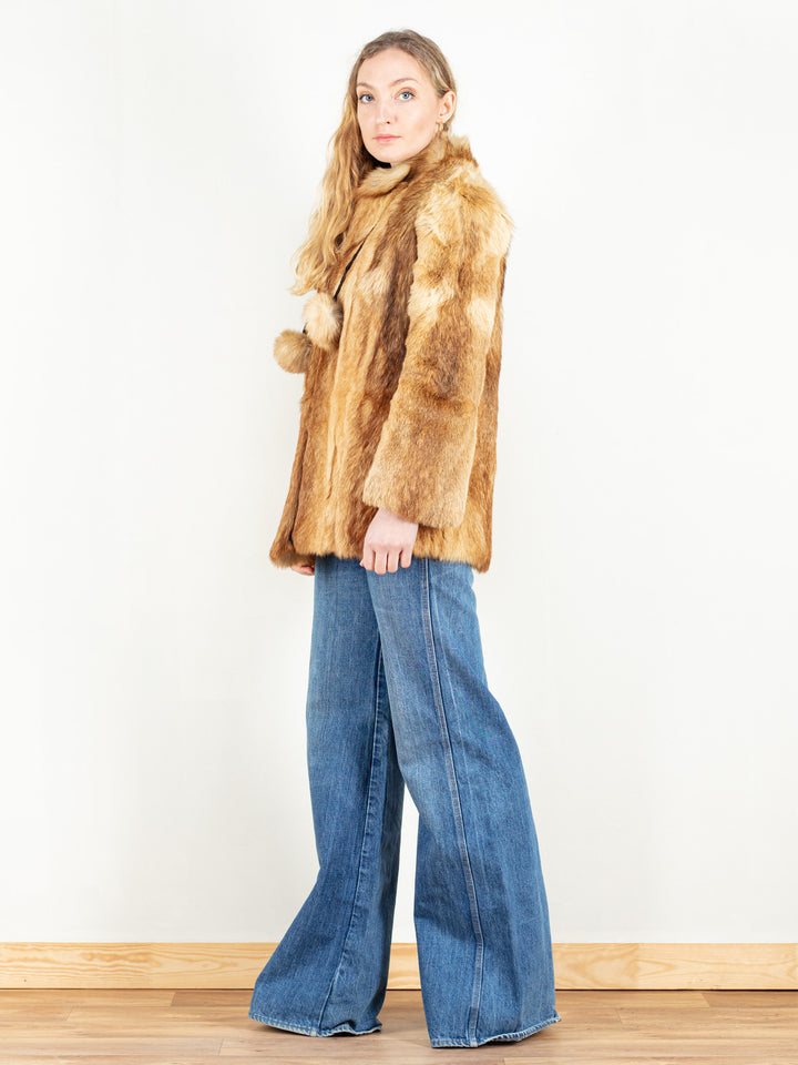 Vintage 70's Real Fur Coat - NorthernGrip