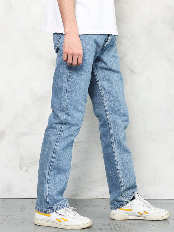 Vintage Y2K Men Blue Jeans - NorthernGrip